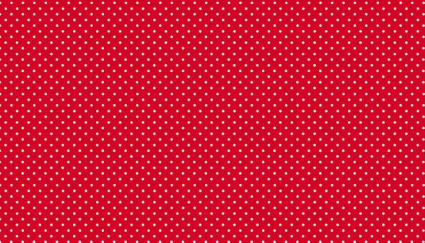 Spot on Bright Red