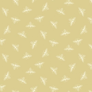 bees on cream